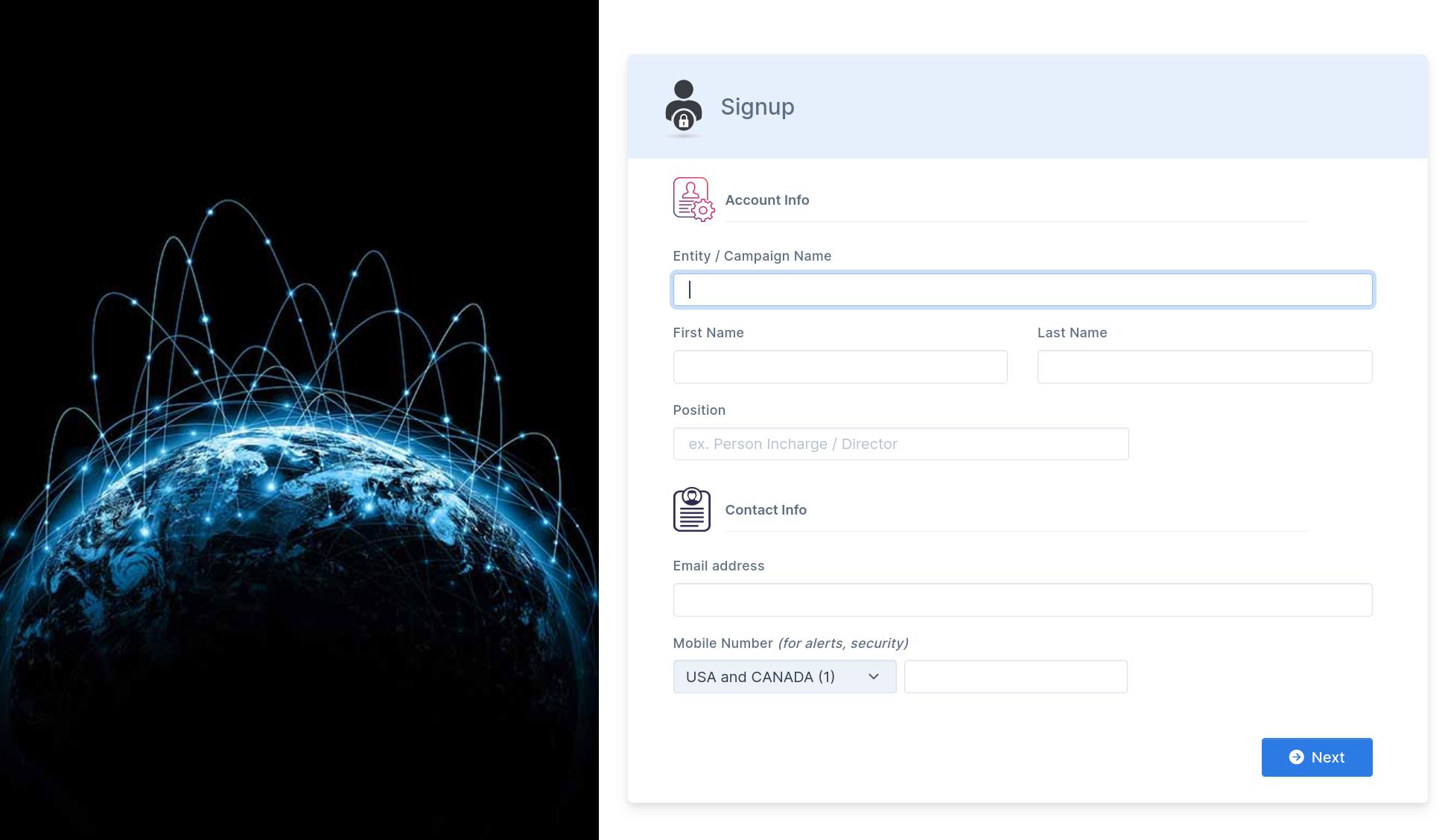 Airnet Webflow Template Image